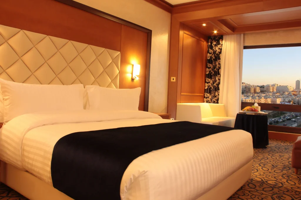 Deluxe King room with king bed