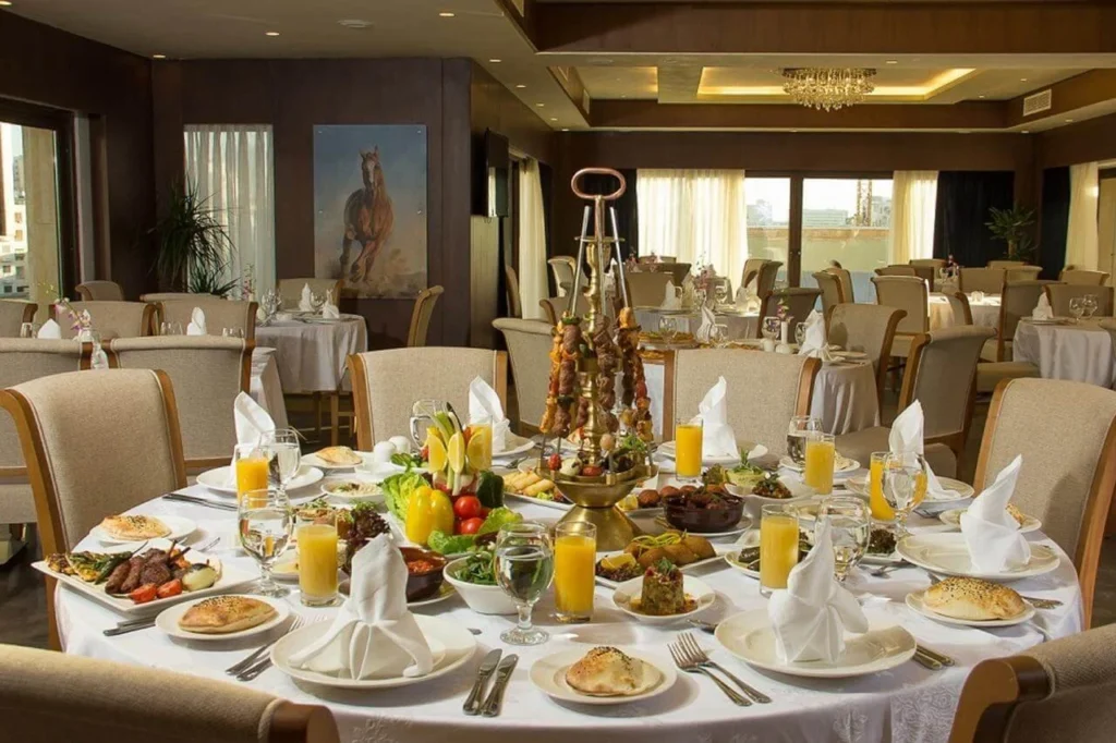 Breakfast table at Kan Ya Makan